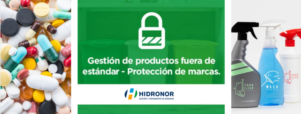 Hidronor gestiona en forma segura la eliminación de productos fuera de especificaciones.